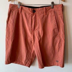 Orange Billabong Shorts